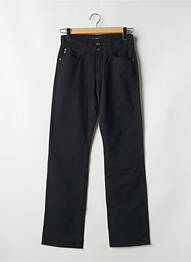 Pantalon droit coupe droite noir JOST homme