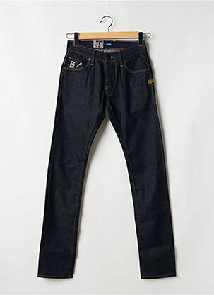 Jeans coupe slim poches bleu G STAR femme