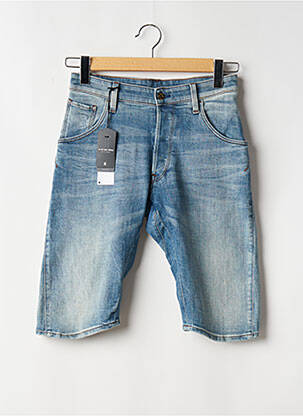 Bermuda poches bleu G STAR homme