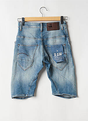 Bermuda poches bleu G STAR homme