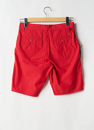 Short fermeture zippée sous rabat boutonné rouge NAPAPIJRI homme