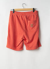 Bermuda orange CARHARTT pour homme seconde vue