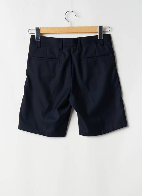 Bermuda coupe droite bleu MINIMUM homme