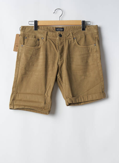 Bermuda beige JACK & JONES pour homme