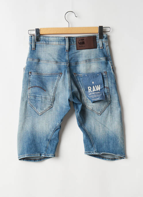 Bermuda bleu G STAR pour homme