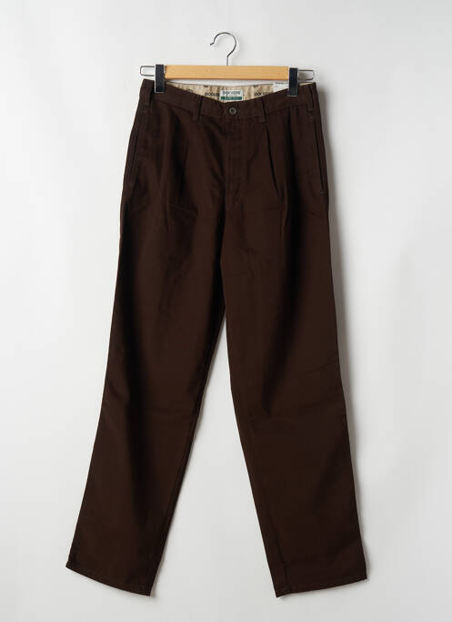 Pantalon droit marron DOCKERS pour homme