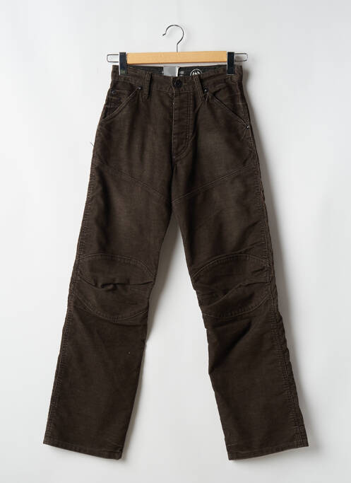 Pantalon droit marron G STAR pour homme