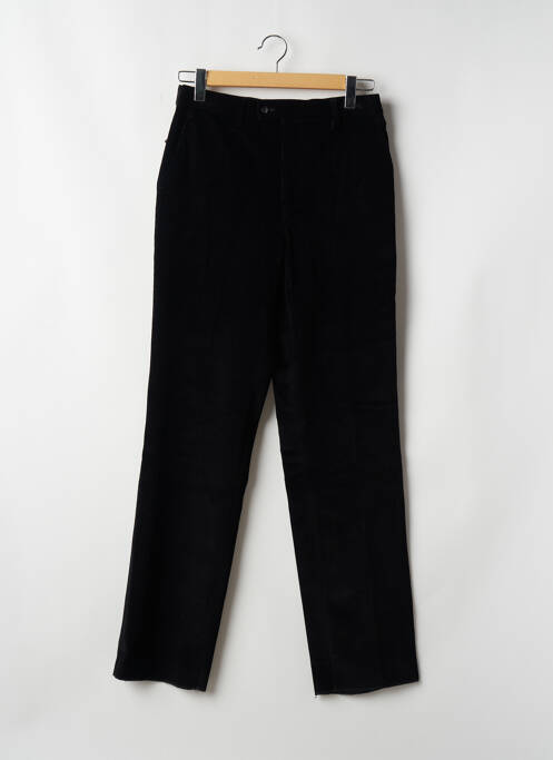 Pantalon droit noir COSSERAT pour homme