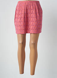 Jupe courte taille haute rose BRIGITTE BARDOT femme