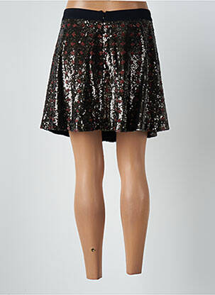 Jupe courte coupe évasée noir BERENICE femme