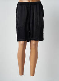 Bermuda taille élastique taille haute noir BELLEROSE femme