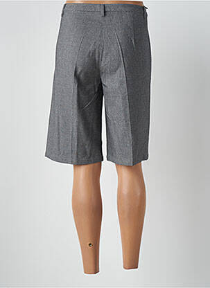 Bermuda taille à pinces taille normale gris MINIMUM femme
