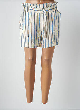 Short coupe fluide taille haute beige SAMSOE & SAMSOE femme