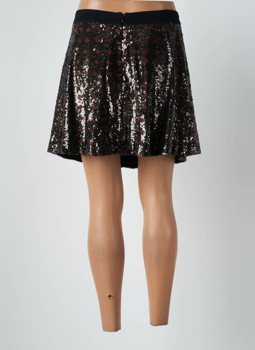 Jupe courte coupe évasée noir BERENICE femme