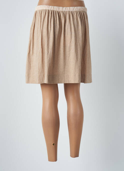 Jupe courte beige MISS SELFRIDGE pour femme