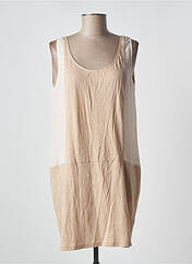 Robe courte beige MARIE-SIXTINE pour femme seconde vue