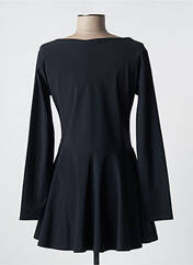 Robe courte noir SAH FAMILY pour femme seconde vue