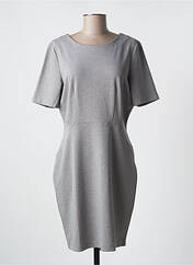 Robe mi-longue gris VERO MODA pour femme seconde vue