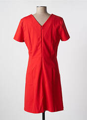 Robe mi-longue rouge SET pour femme seconde vue