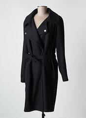 Trench noir I.CODE (By IKKS) pour femme seconde vue