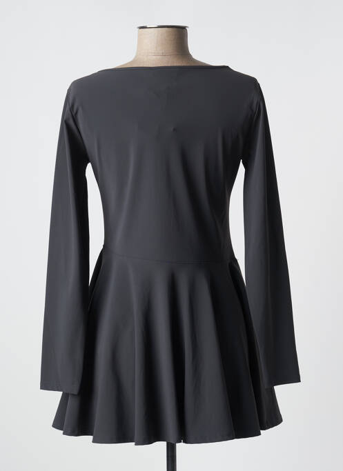 Robe courte gris SAH FAMILY pour femme