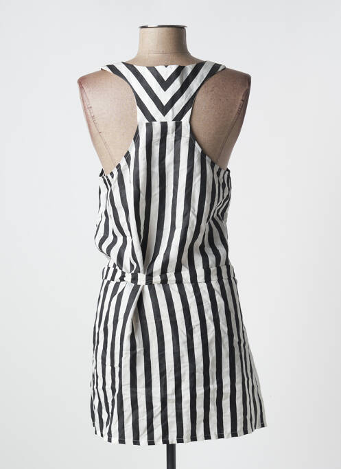 Robe courte noir ONE STEP pour femme