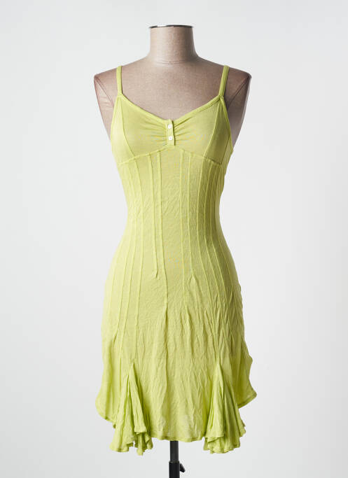 Robe courte vert ET COMPAGNIE pour femme