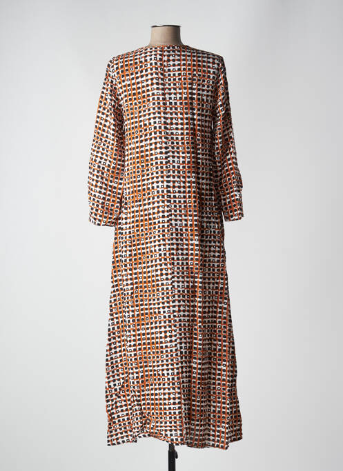 Robe longue marron ATTIC AND BARN pour femme