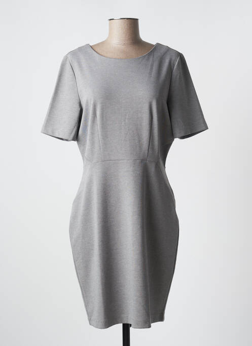 Robe mi-longue gris VERO MODA pour femme