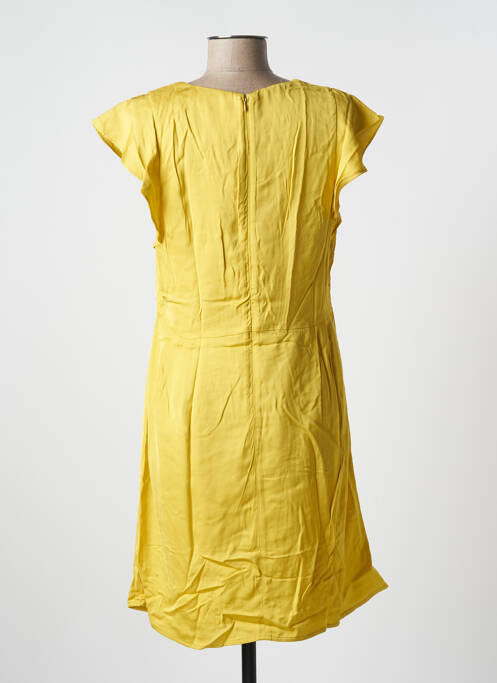 Robe mi-longue jaune SET pour femme