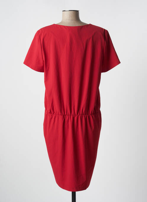 Robe mi-longue rouge LUUCA pour femme
