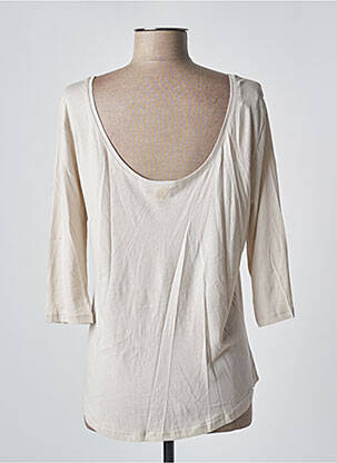 T-shirt manches 3/4 manches 3/4 beige DES PETITS HAUTS femme