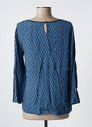 Blouse imprimé fantaisie manches longues bleu NICE THINGS femme