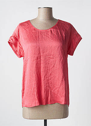 Blouse manches courtes manches courtes rose HARTFORD femme