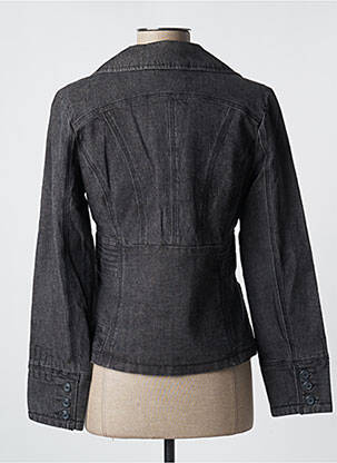 Veste casual col tailleur noir SALT & PEPPER femme
