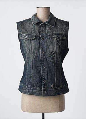 Veste casual poches bleu G STAR femme