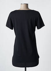 T-shirt noir PLEASE pour femme seconde vue