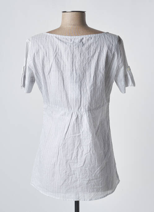 Top manches courtes manches courtes blanc DIESEL femme