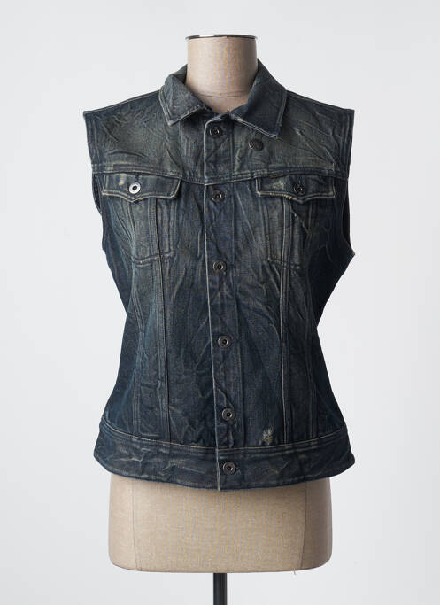 Veste casual poches bleu G STAR femme