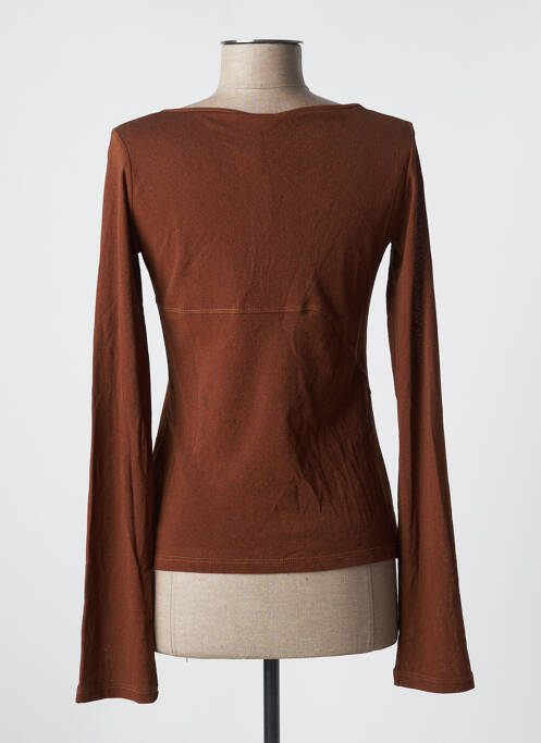 Top marron OHDD femme
