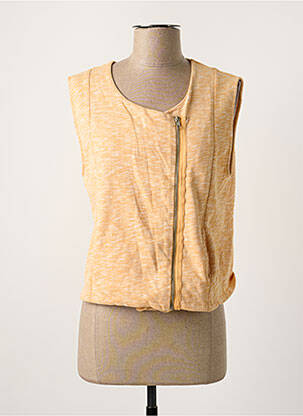 Veste casual col tailleur orange AMERICAN VINTAGE femme