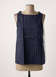Top sans manche sans manche bleu DIEGA femme