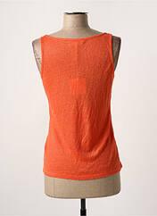 Top orange MARIE-SIXTINE pour femme seconde vue