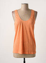 Top orange MARIE-SIXTINE pour femme seconde vue