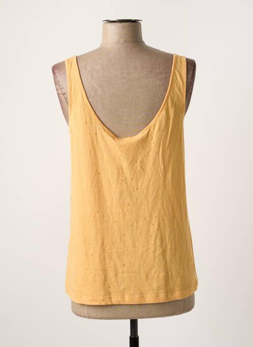 Débardeur jaune DES PETITS HAUTS femme