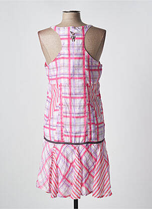 Robe mi-longue sans manche sans manche rose LOLA ESPELETA femme