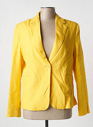 Blazer poches jaune HOD femme