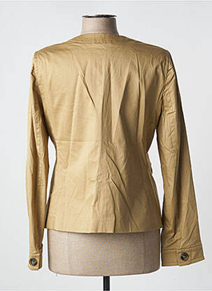 Veste casual col rond beige LOLA femme