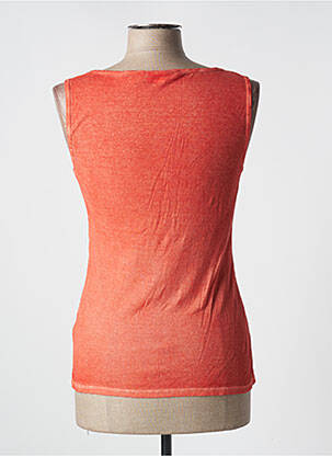 Top stretch sans manche rouge MAYJUNE femme