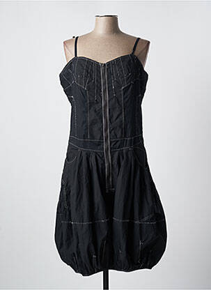 Robe mi-longue noir ET COMPAGNIE pour femme